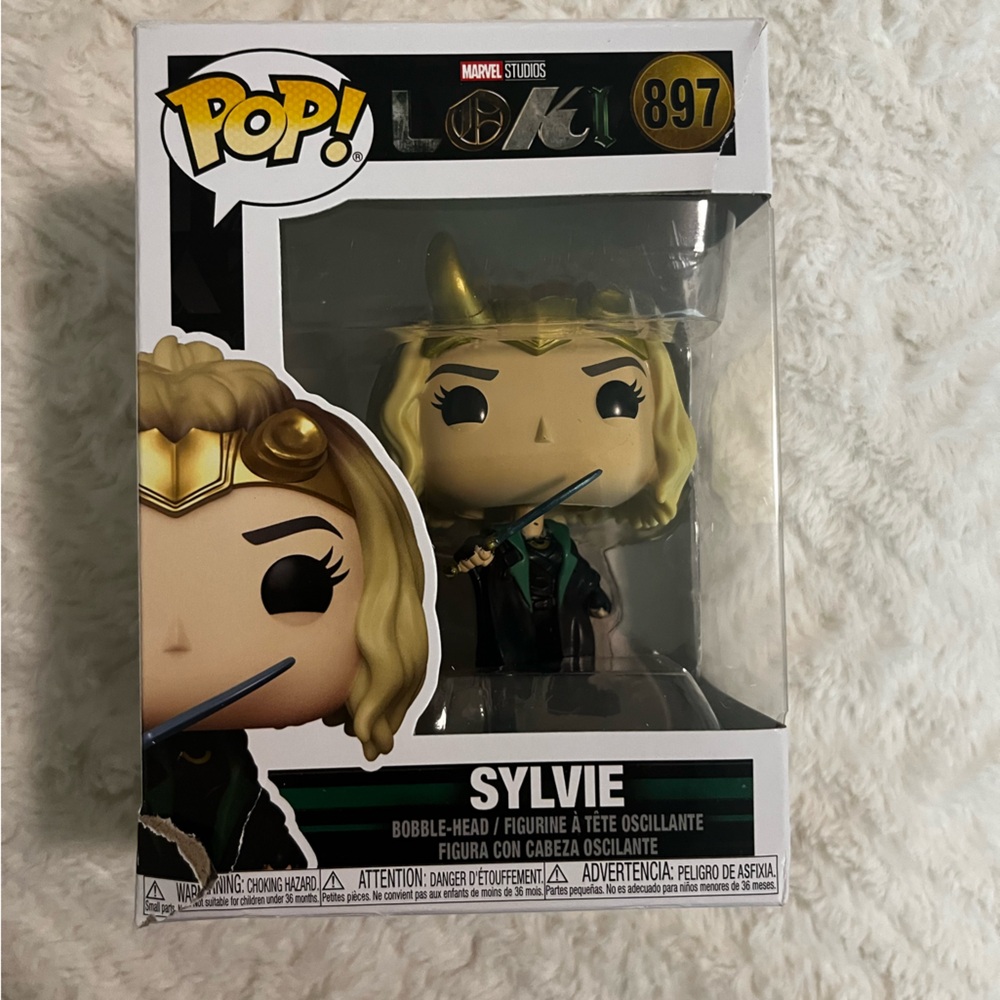 Funko Pop! Sylvie with Gold and Green Accents